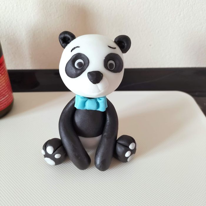 Piękna panda na tort