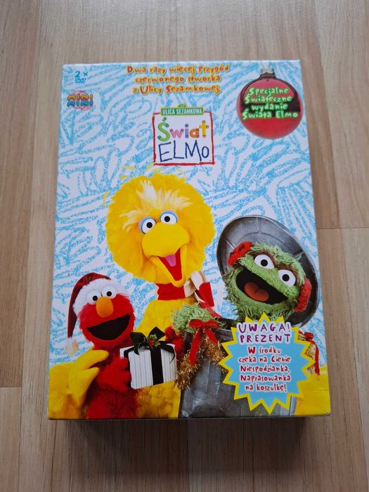 Świat Elmo – Ulica Sezamkowa – zestaw 2xDVD – edukacja i zabawa