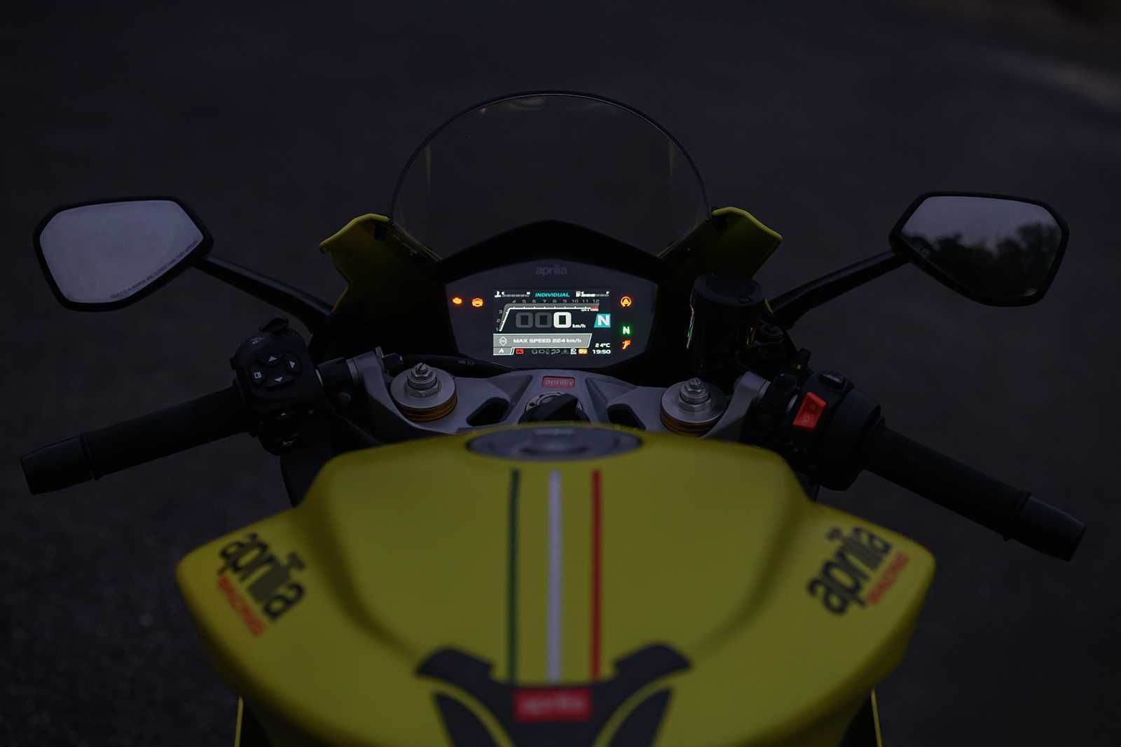 Aprilia 660 RS 8500 até quinta feira