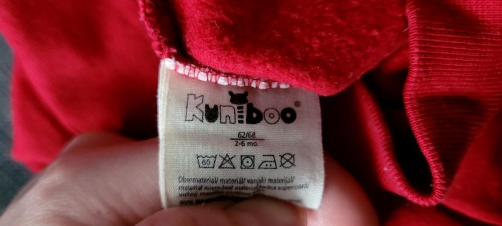 Spodnie dresowe 2 pack Kuniboo rozmiar  62-68