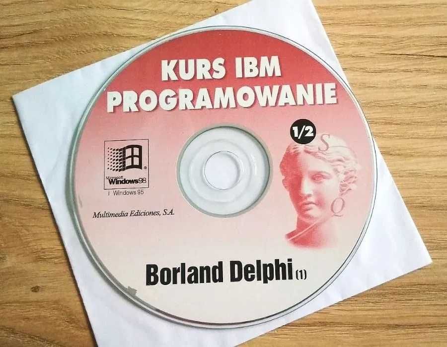 Kurs IBM Programowanie Delphi 3 Zeszyty Płyta CD Cena Za Zestaw!