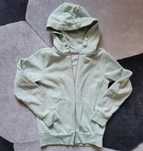 Mietowa bluza z kapturem