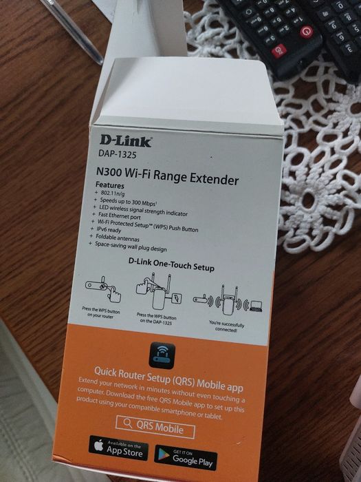Wzmacniacz sygnału WiFi  D- link DAP-1325