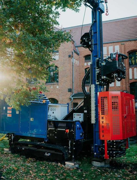 Wiercenie studnia szukanie wody pompa ciepła do 200m