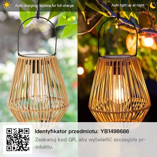 Lampiony solarne wiszące