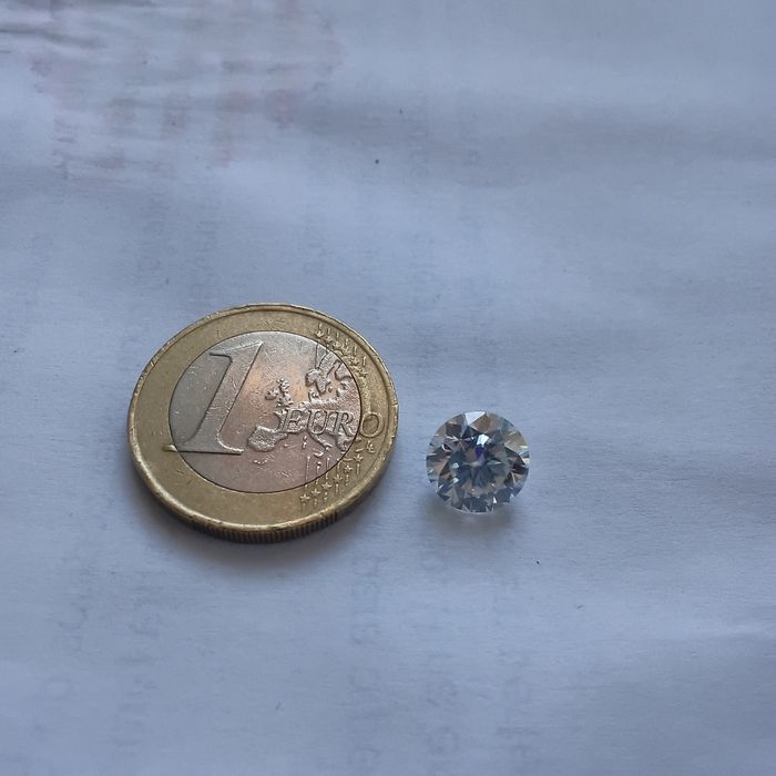 Diamante CVD 8.5mm   Pura Perfeição! Certificado