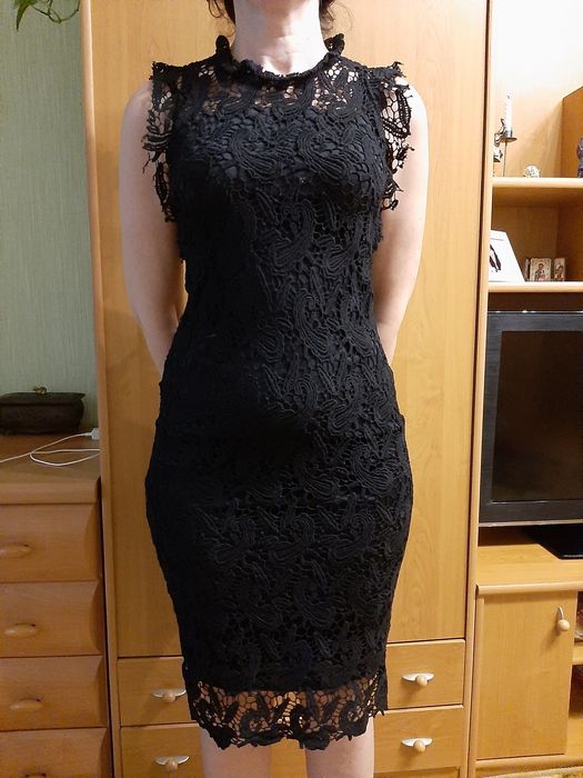 Платье чёрное женское