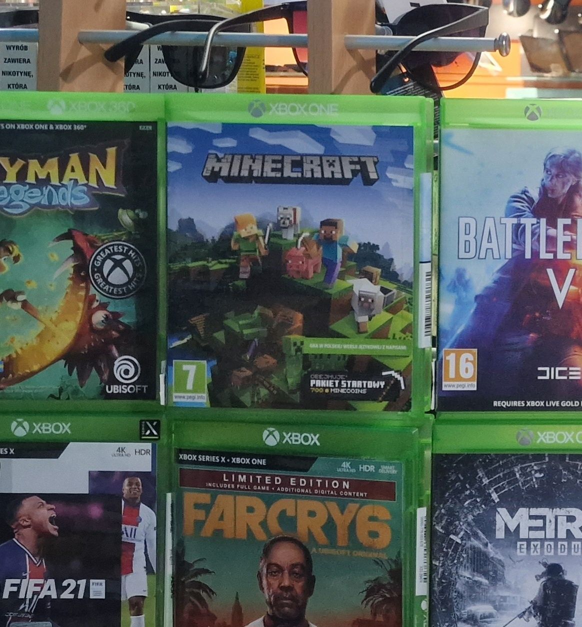 Gra XBOX ONE MINECRAFT- używana stan idealny_Sklep Strumień

W