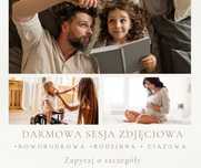 Darmowa sesja rodzinna, ciążowa, noworodkowa. Fotograf Warszawa