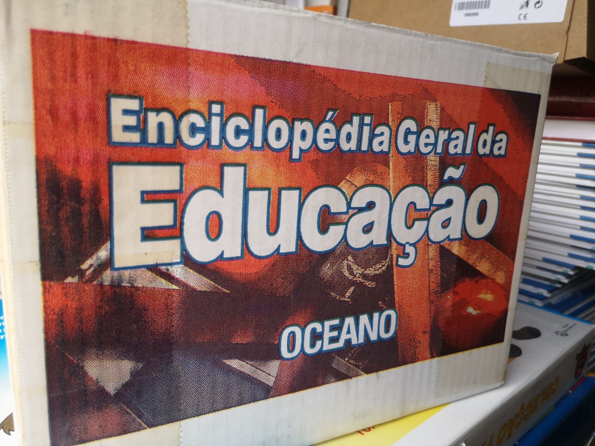 Enciclopédia Geral da Educação - 6 volumes + 1 CD - NOVOS