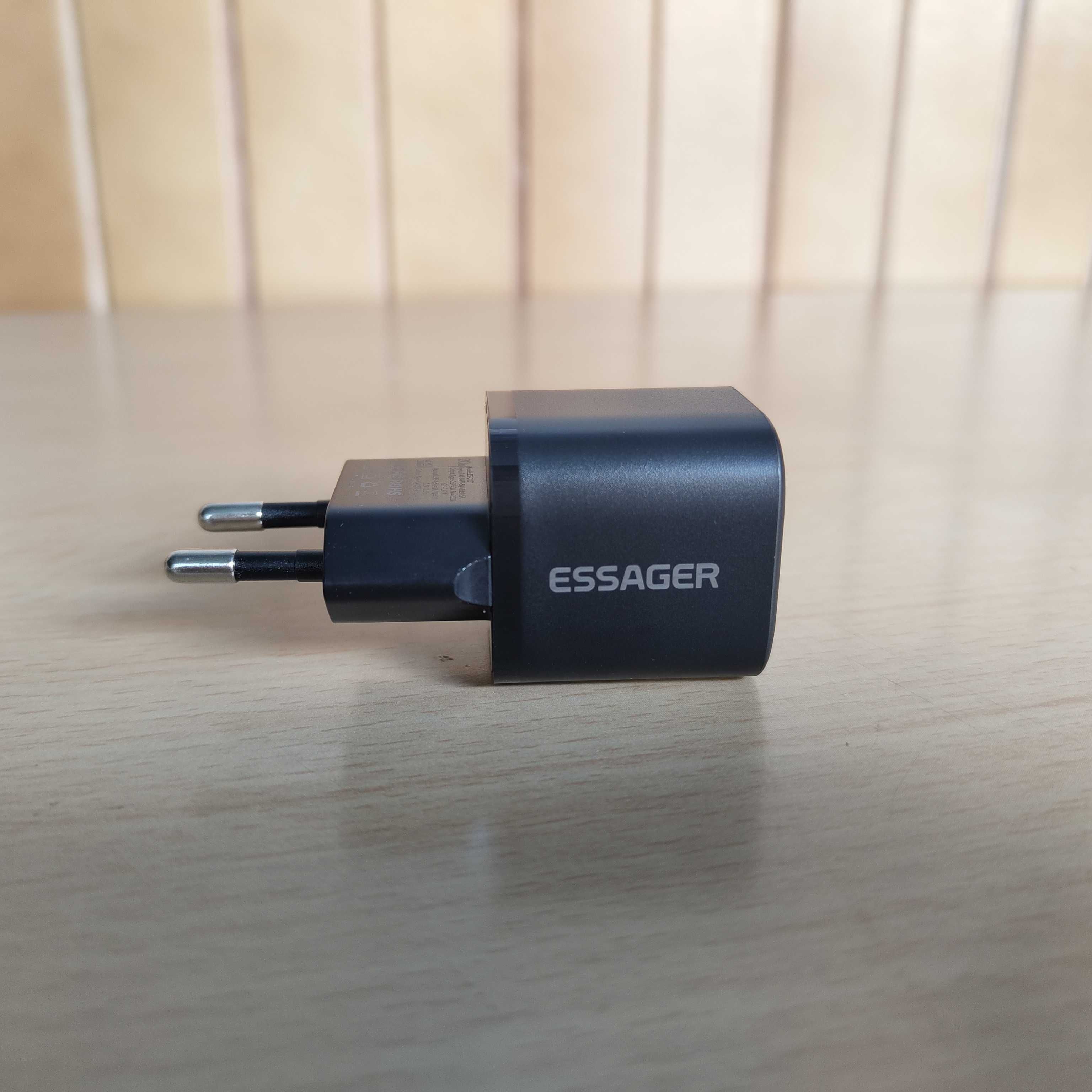 Carregador Usb Type C 20w Gan QC 3.0 Essager
