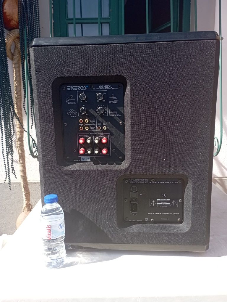 Coluna amplificador enerey ES - 12 XL aceito troca ver descrição