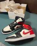 Jordan 1 czerwone damskie sneakersy nike air jordan 1 nowe buty 36-41
