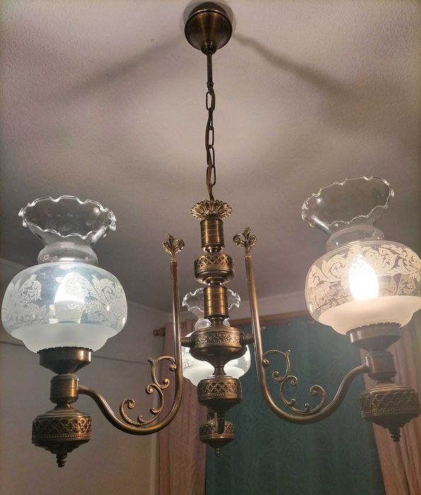 Candeeiro de teto 3 lampadas