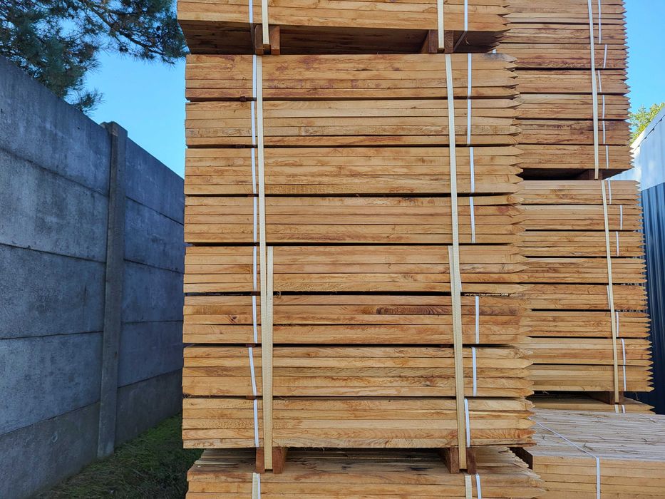 Kantówka akacja palik