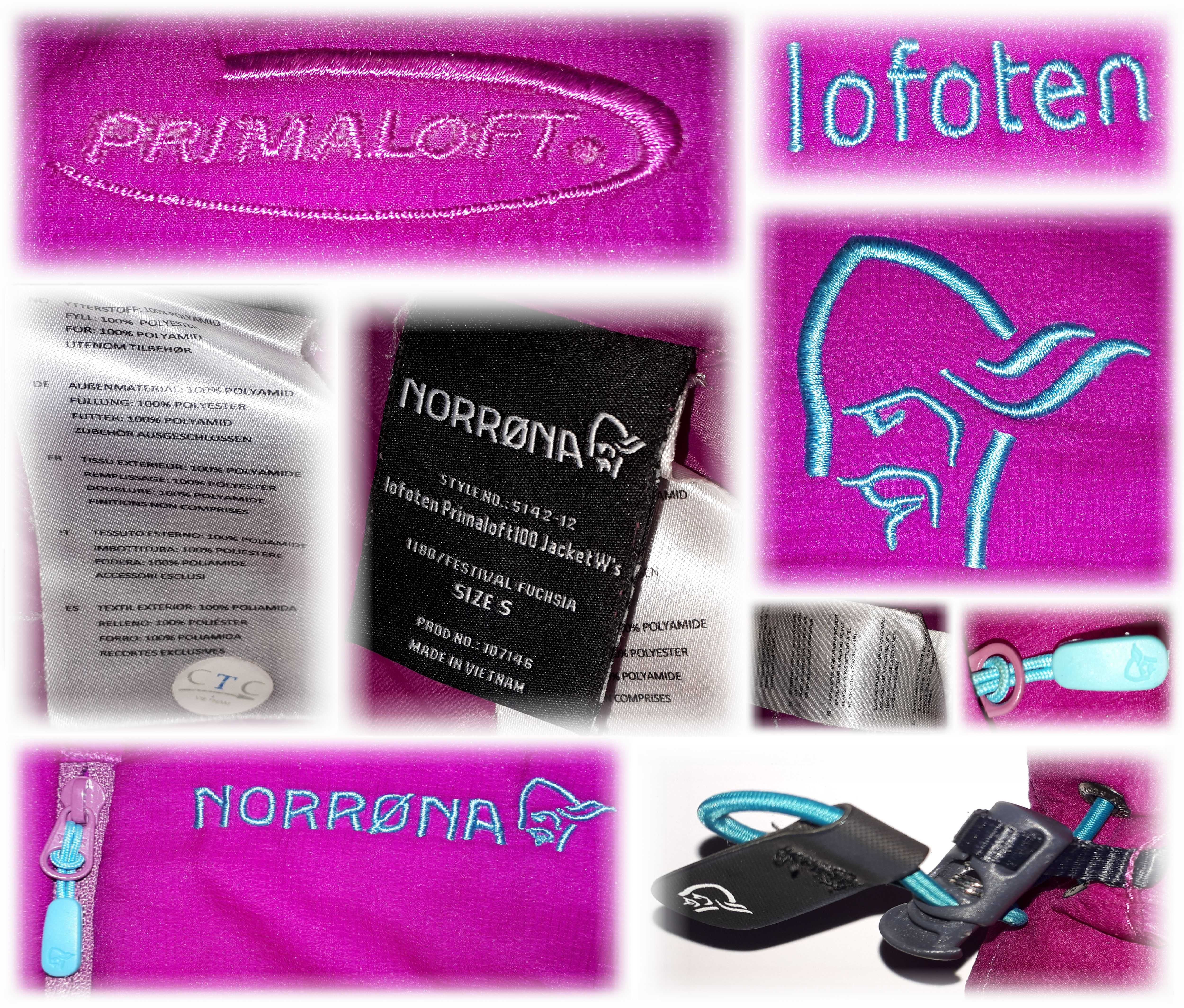 NORRONA LOFOTEN PRIMALOFT100 JacketWs Damska Kurtka Trekking +-170 S M
