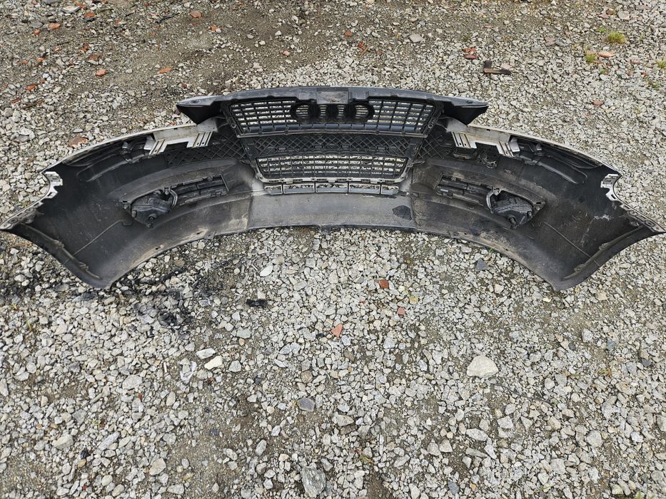 Zderzak przód Audi a3 8p przedni LX7W nadkole Kompletny grill