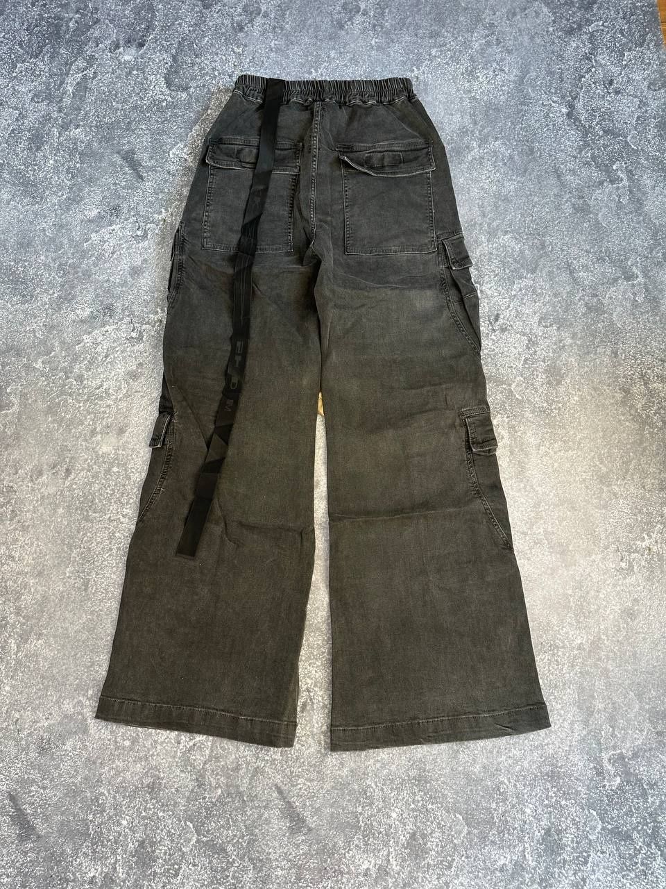 Rick Owens cargo jeans bella джинси карго серые джинсы черные М Л M L