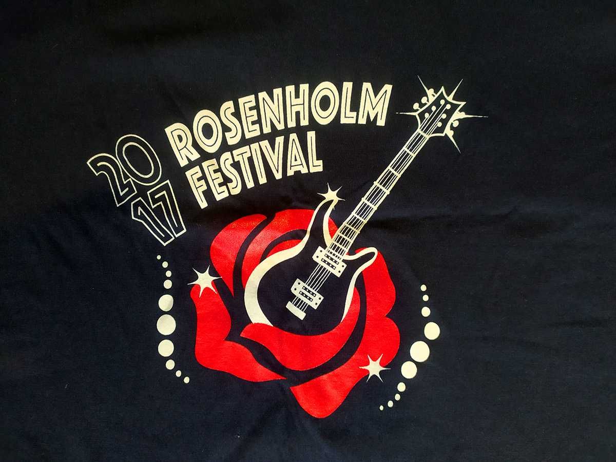 Koszulka; T-shirt rozm. M Rosenholm Festival 2017 NOWA