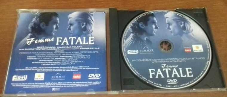 Femme fatale reż. Brian De Palma (Antonio Banderas) - film DVD