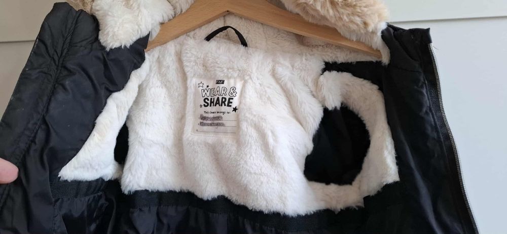 Zimowa kurtka F&F r.80/86  jak nowa