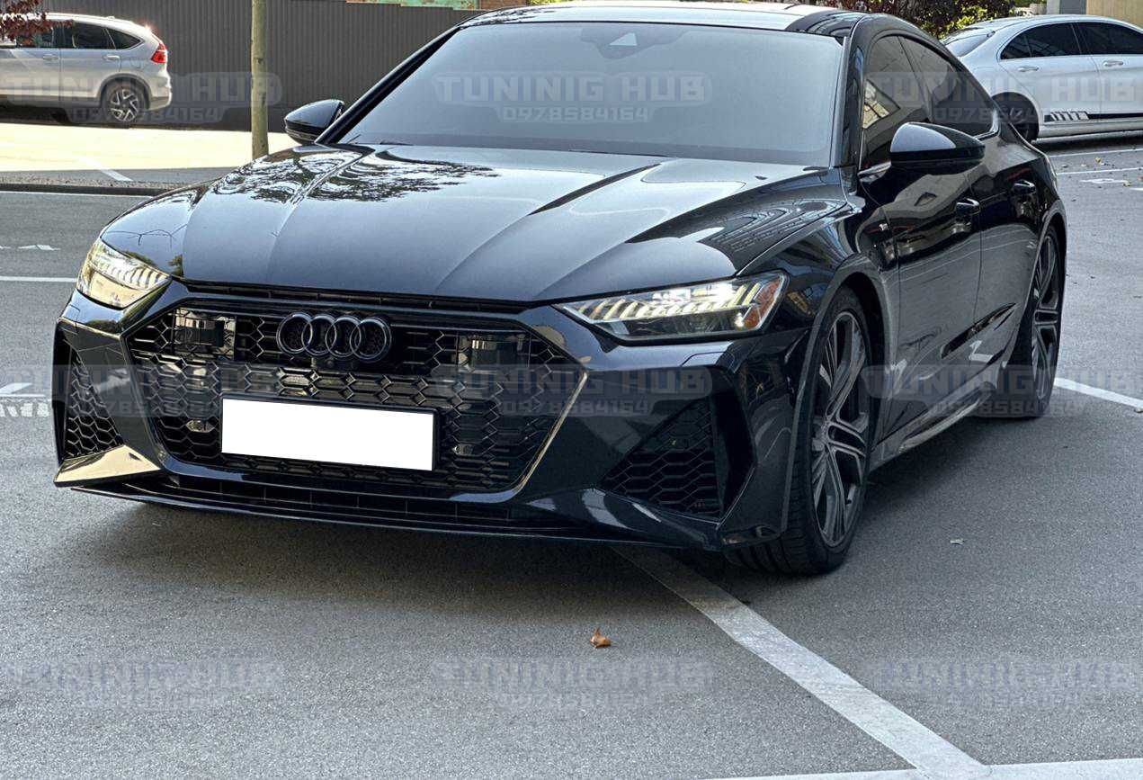 Audi a7 c8 обвес стиль RS7 на Audi A7 4K бампери комплект ауди A7 C8