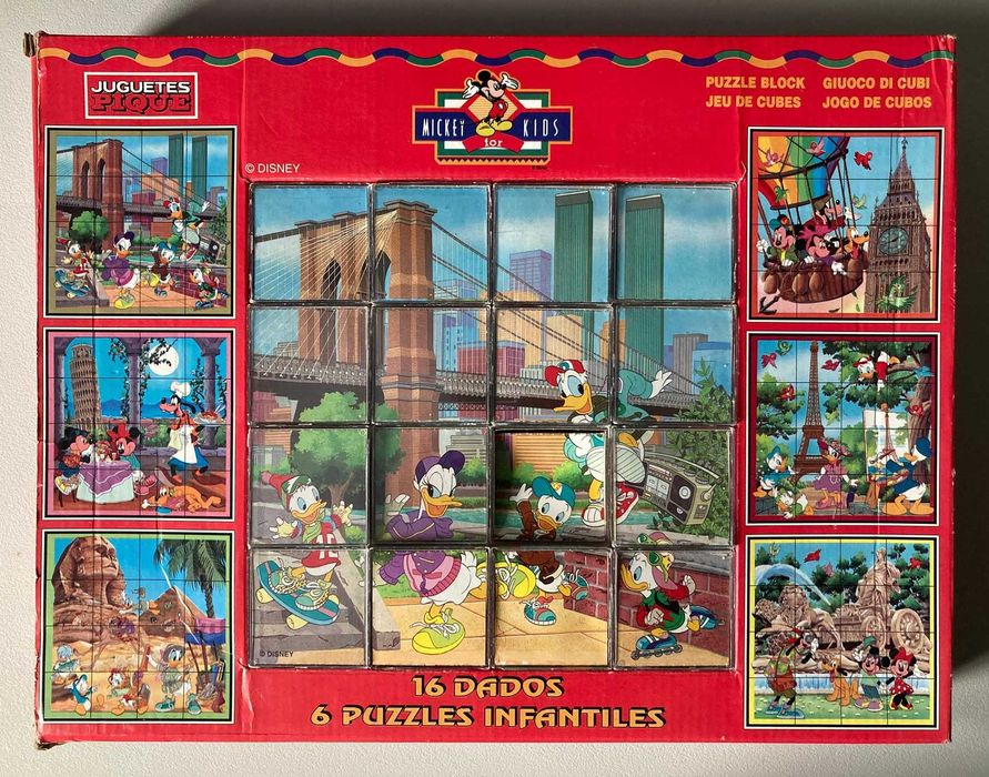 Puzzles de Cubos Mickey For Kids