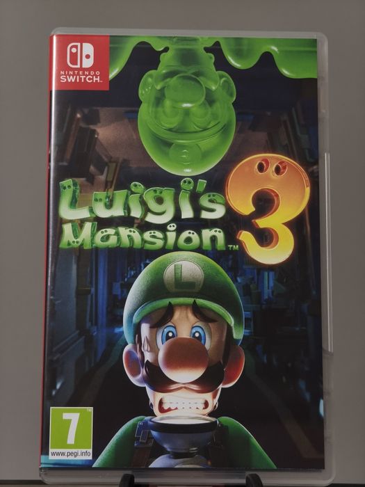 Nintendo Switch Jogo Luigi Mansion 3 como novo