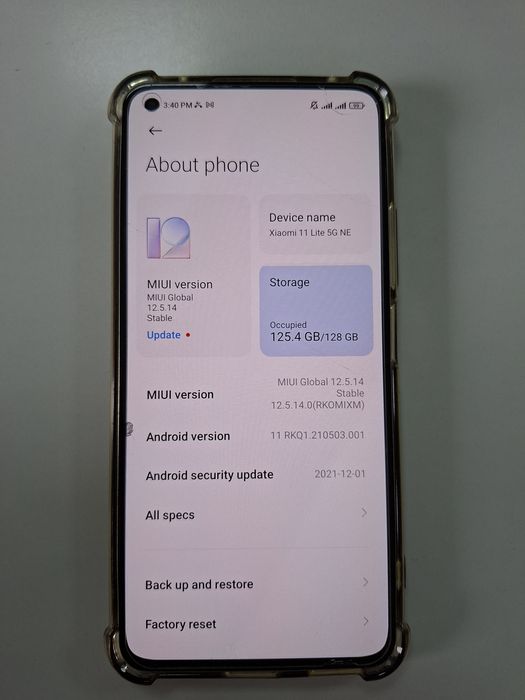 Xiaomi Mi 11 Lite NE 5G 8/128Gb