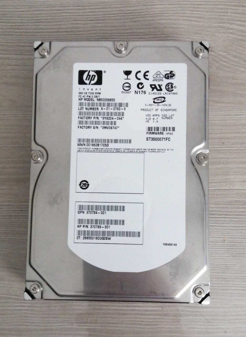 Жорсткий диск Toshiba 500Gb