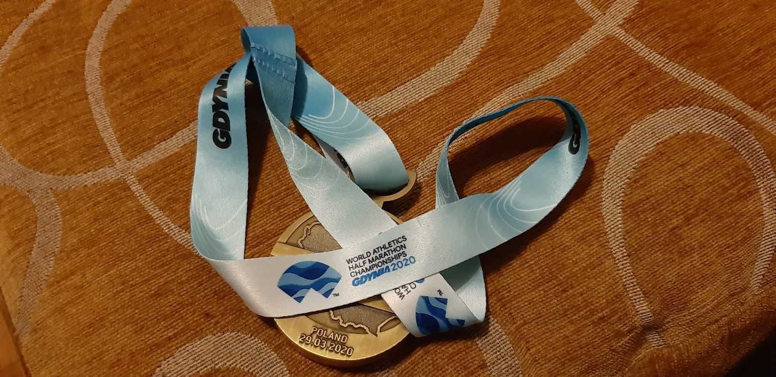 Medal z Mistrzostw Świata w Półmaratonie - unikat
