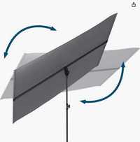 Сонцезахисний  екран-парасолька (Сірий)  Hoberg 130 x 180 см