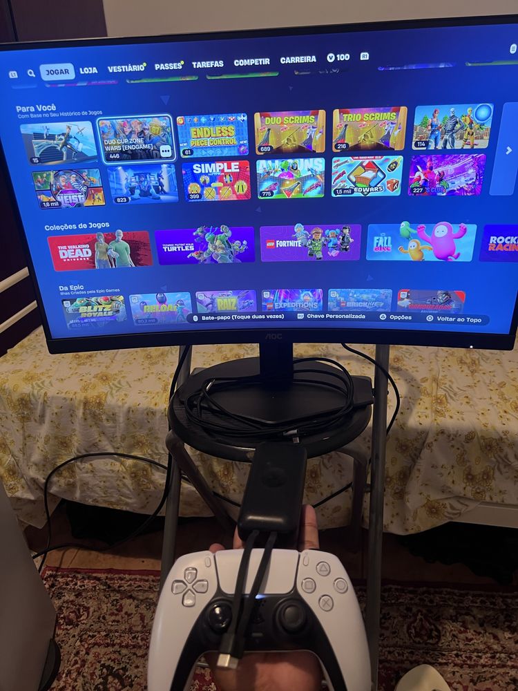 PlayStation 5 + Monitor 180 Hz