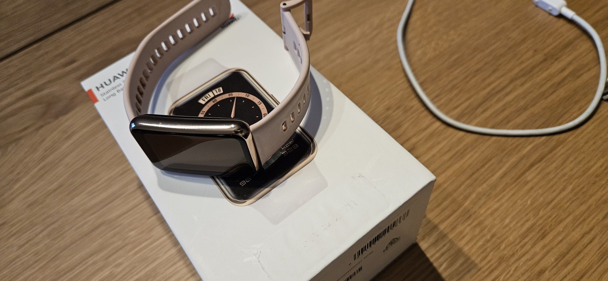 SMARTWATCH Huawei WATCH Fit Elegant Bialy
