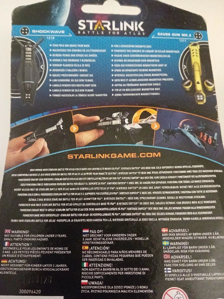 Ubisoft Starlink Weapon Pack Shockwave + Gauss Gun MK2