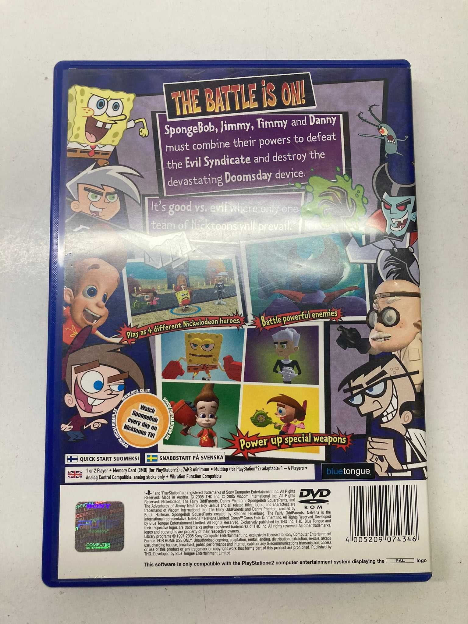 PS2 - SpongeBob SquarePants and Friends: Unite!