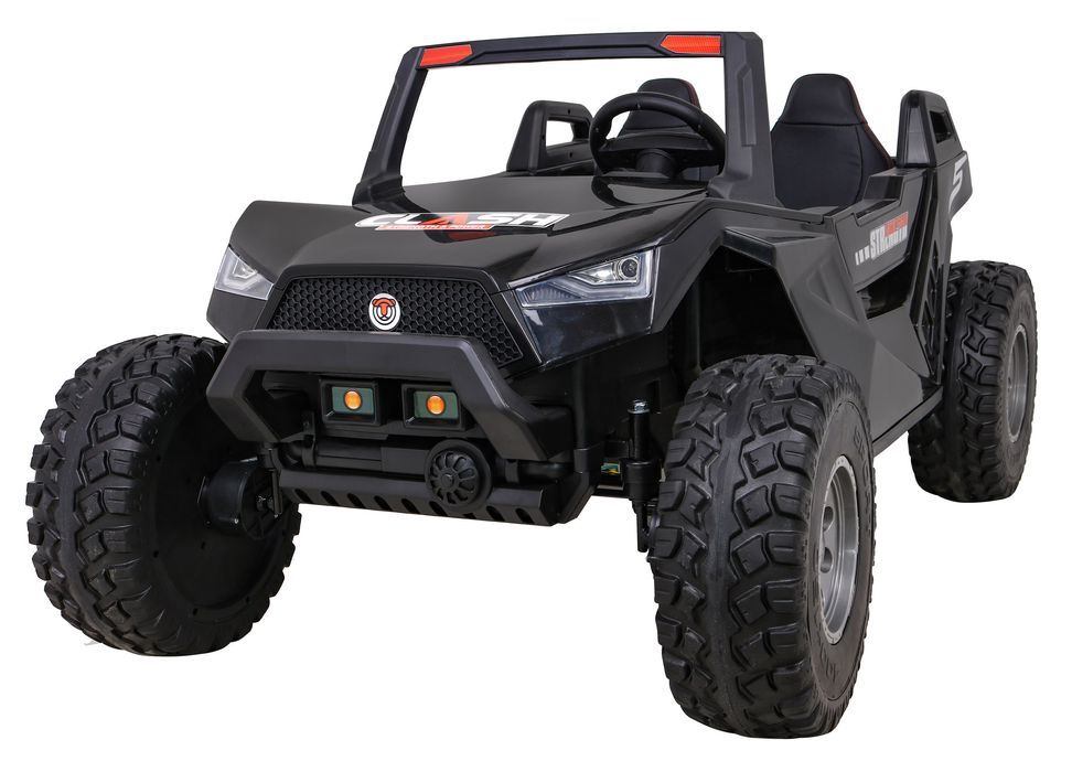 Buggy Clash 2-osobowe czarne auto elektryk dzieci - EkstraZabawki.pl