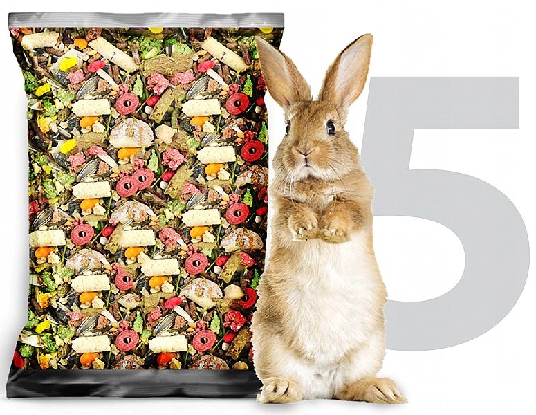 5kg Naturalny pokarm karma dla gryzoni królika PREMIUM