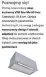 Okap VDB 60 INOX