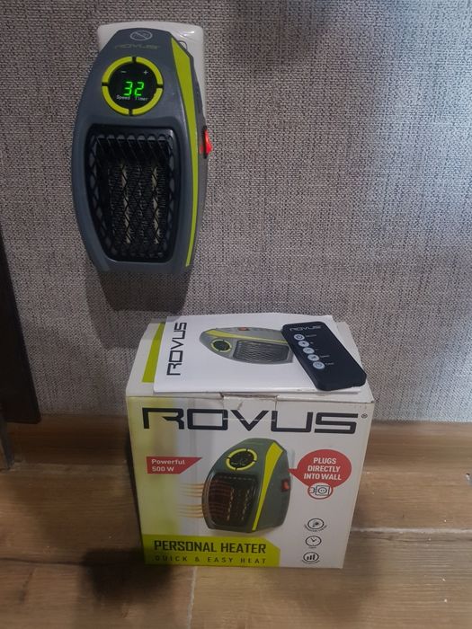 Тепловентелятор 500вт. пульт