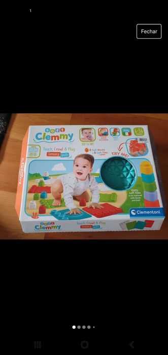 Peças Clemmy peças sensoriais bebe
