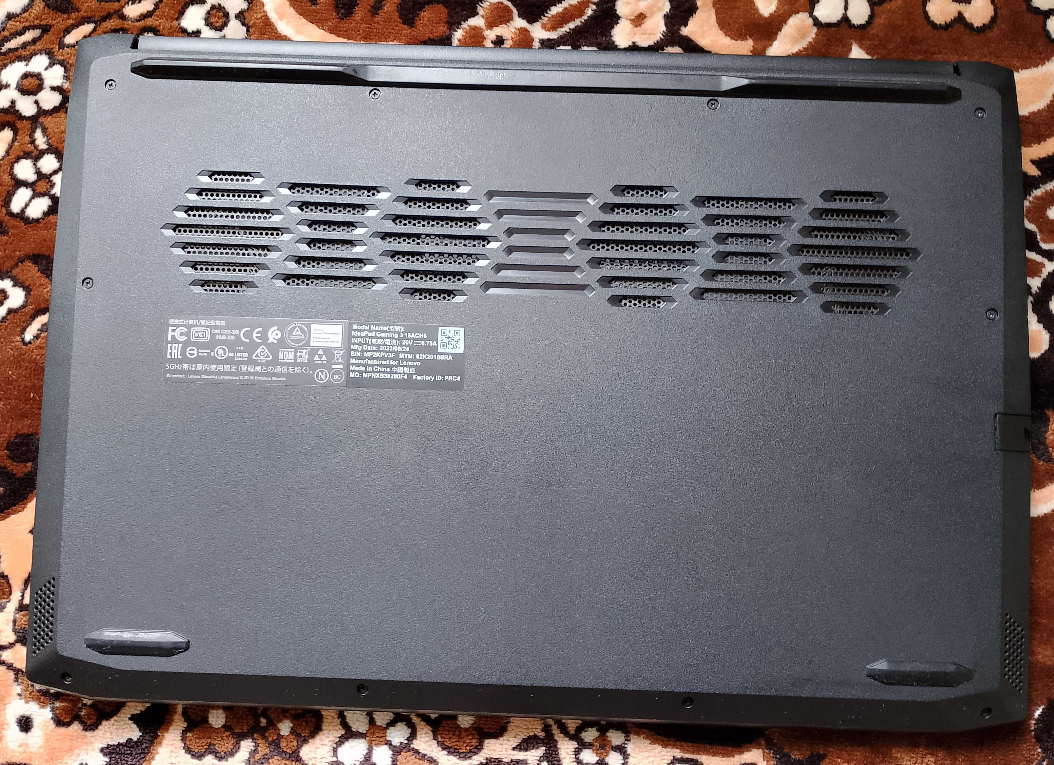 Ігровий ноутбук Lenovo IdeaPad Gaming 3