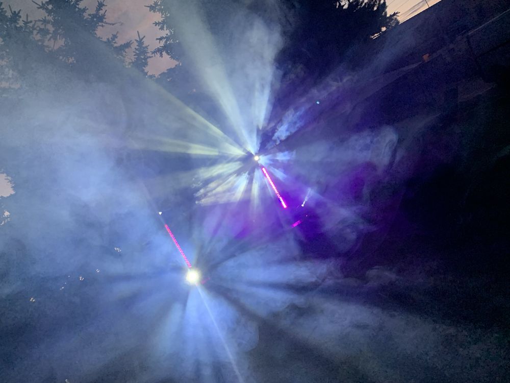 Glowy ruchome led 100wat pryzma gobo