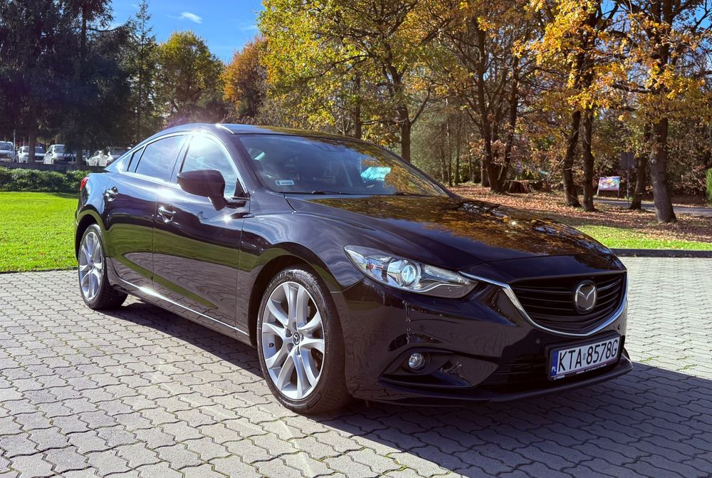 Mazda 6 2.2 Skyavtiv-D 175KM. Skrzynia automatyczna. Salon PL. Skóra. BOSE.