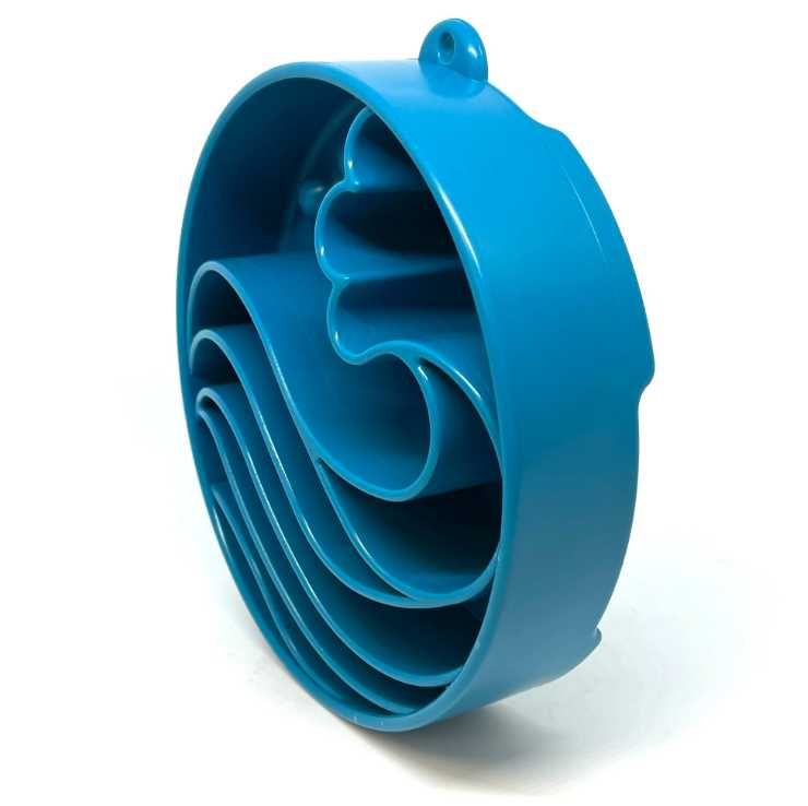 Miska spowalniająca jedzenie dla psa SodaPup Wave design - fale
