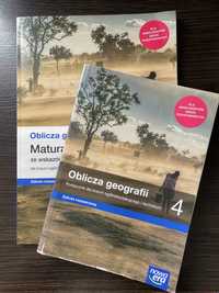 Oblicza geografii 4 podręcznik + maturalne karty pracy