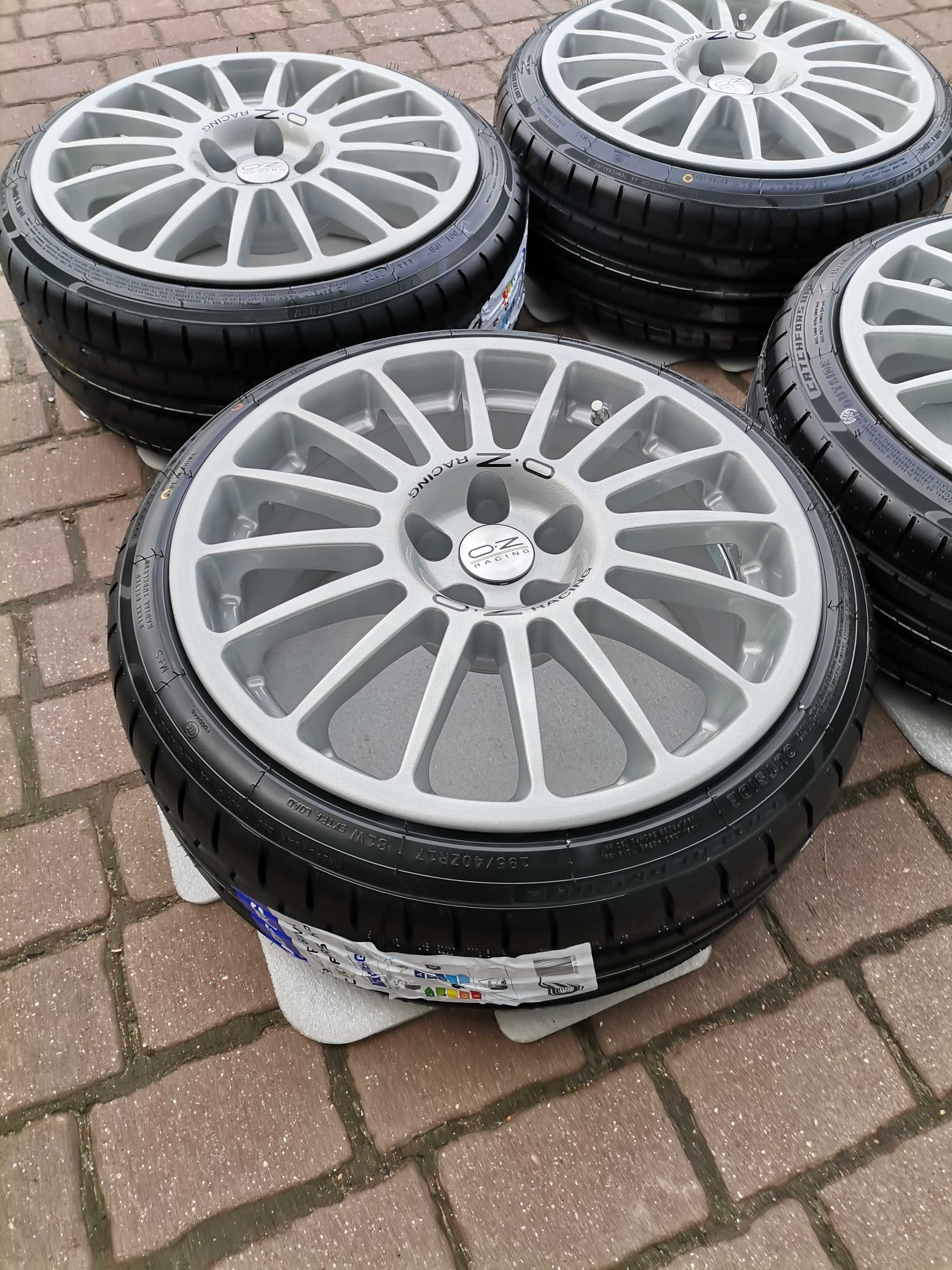 Oz Superturismo 17'' 5x100 8j 195/40r17 Nowe Opony!