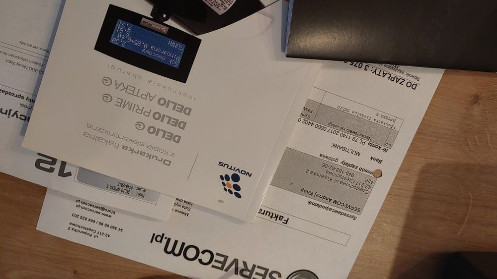 Kasa/Drukarka fiskalna novitus delio apteka e