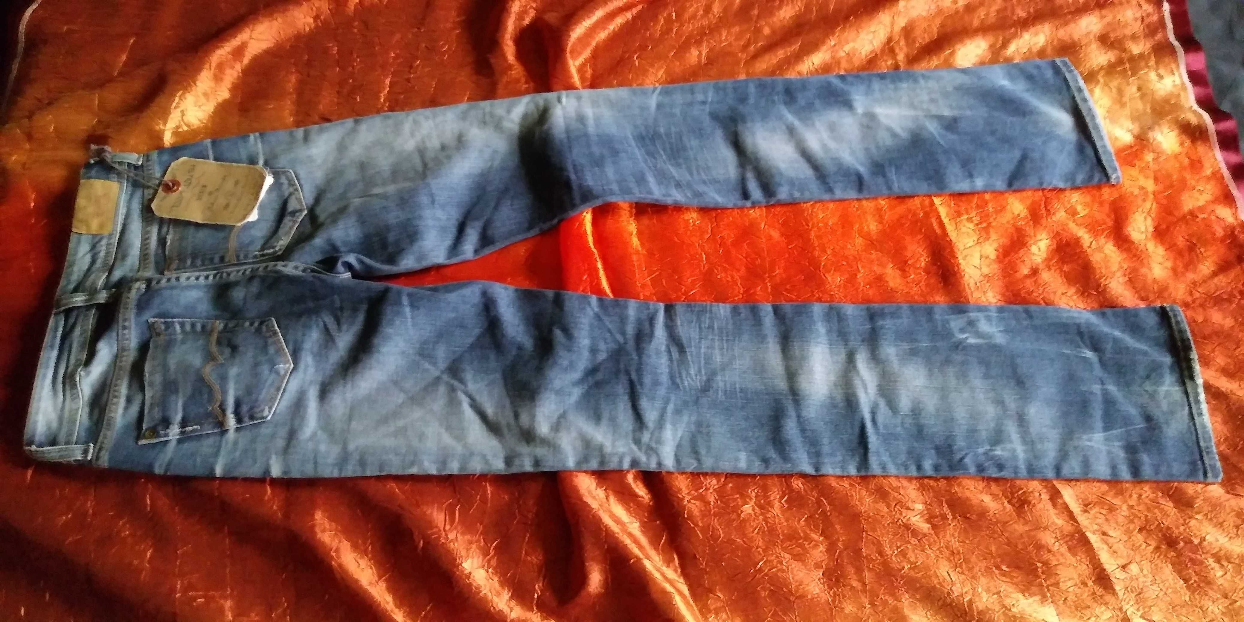 Teddy Smith pipper str comfo size 24 vintage jeansy nowe z metką