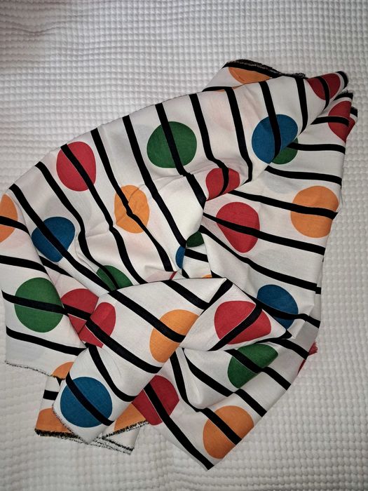 Tkanina - Kupon delikatnej bawełny